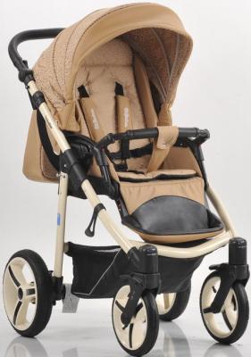 Прогулочная коляска Mr Sandman Traveler Premium (песочный-песочный в принт леопард-песочный/SL11)