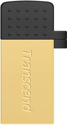 Флешка USB 64Gb Transcend Jetflash 380 TS64GJF380G золотистый