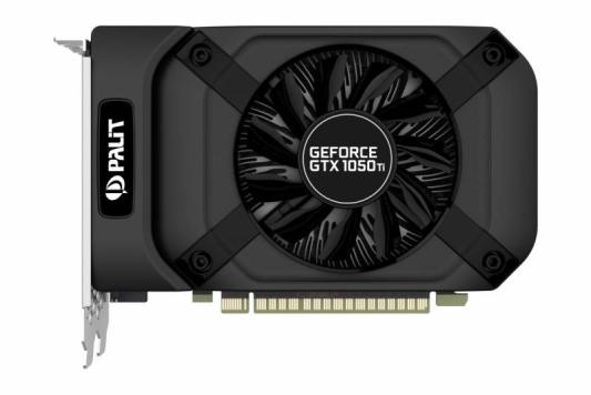 Видеокарта Palit GeForce GTX 1050 Ti PA-GTX1050Ti StormX 4G PCI-E 4096Mb GDDR5 128 Bit Retail NE5105T018G1-1070F
