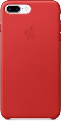 Накладка Apple Leather Case для iPhone 7 Plus красный MMYK2ZM/A