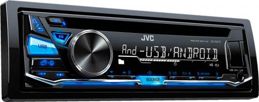 Автомагнитола JVC KD-R472 USB MP3 CD FM RDS 1DIN 4x50Вт черный