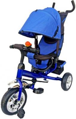 Велосипед трехколёсный Moby Kids Спутник 10"/8" синий 635206
