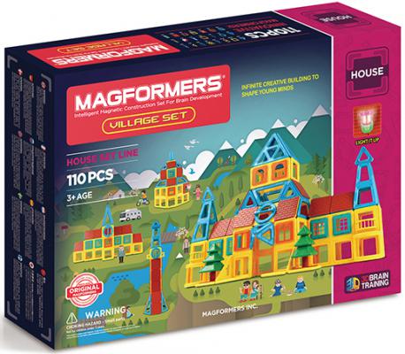 Магнитный конструктор Magformers Village Set 110 элементов 705002