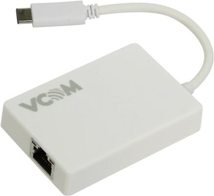 Концентратор USB 3.0 VCOM Telecom DH311 3 х USB 3.0 1 х USB 2.0 белый