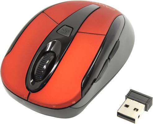 Мышь беспроводная Canyon CNR-MSOW06R красный USB
