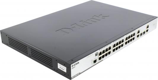 Коммутатор D-LINK DES-3200-28P/A управляемый 24 порта 10/100Mbps