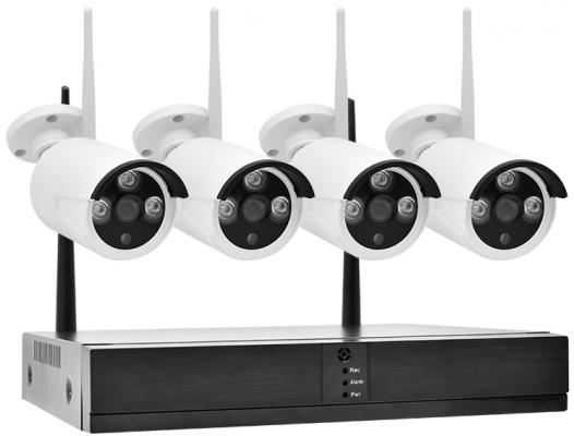 Комплект видеонаблюдения Orient NVR+4IPC 4 уличные камеры 4-х канальный видеорегистратор