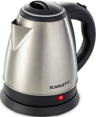 Чайник Scarlett SC-EK21S40 1500 Вт серебристый чёрный 1.6 л нержавеющая сталь SC-EK21S40
