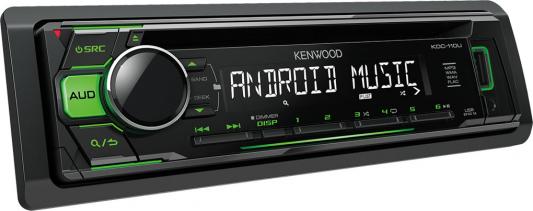 Автомагнитола Kenwood KDC-110UG USB MP3 FM 1DIN 4х50Вт черный