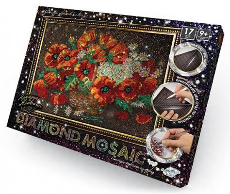 

Набор креативного творчества ДАНКО-ТОЙС Diamond Mosaic - "Цветы" от 9 лет DM-01-06