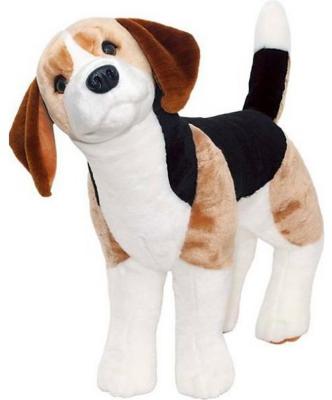 Мягкая игрушка собака FANCY "Собака Бигль Виски" плюш полиэстер пластик разноцветный 20.5 см