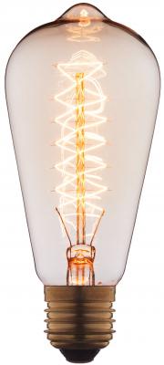 Лампа накаливания E27 40W колба прозрачная 6440-CT