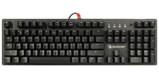 Клавиатура проводная A4TECH Bloody B800 USB серый черный