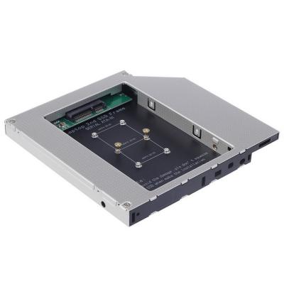 Шасси Orient UHD-2MSC12 для SSD mSATA для установки в SATA отсек оптического привода ноутбука 12.7 мм 30345