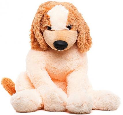Мягкая игрушка щенок Волшебный мир Бисквитик 100 см бежевый искусственный мех  7с-1093-ри