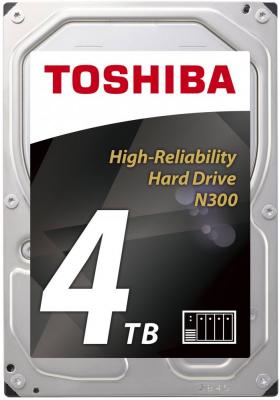 Жесткий диск 3.5" 4 Tb 7200 rpmrpm 128 MbMb cache Toshiba HDWQ140EZSTA SATA III 6 Gb/s