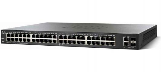 Коммутатор Cisco SF220-48 управляемый 48 портов 10/100Mbps 2xSFP