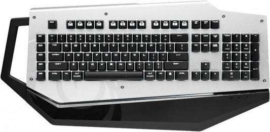 Клавиатура проводная Cooler Master MECH Cherry MX Black USB серебристый черный SGK-7000-MBCC1-RU