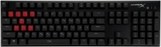 Клавиатура проводная Kingston HyperX Alloy FPS Gaming Keyboard Cherry MX Red USB черный HX-KB1RD1-RU/A5
