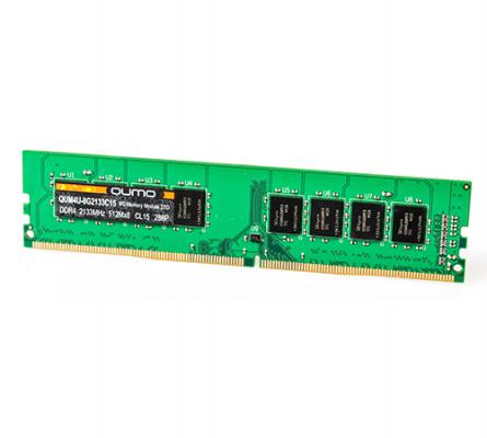 Оперативная память для ноутбуков SO-DDR4 8Gb PC17000 2133MHz QUMO QUM4S-8G2133C15/QUM4S-8G2133P15