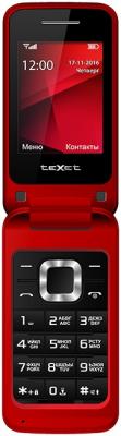 Мобильный телефон Texet TM-304 красный