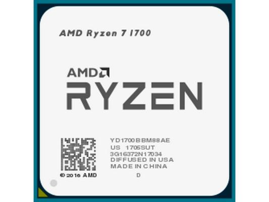 Процессор AMD Ryzen 7 1700 3000 Мгц AMD AM4 OEM