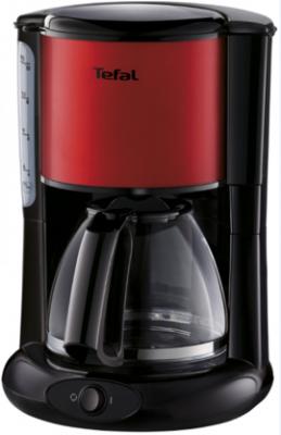 Кофеварка Tefal CM361E38 черный красный