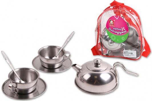 Набор посуды Shantou Gepai в рюкзаке 7 предметов металлическая PY555-58