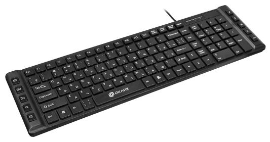 Клавиатура проводная Oklick 530S USB черный