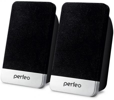 Колонки Perfeo Monitor 2x3 Вт USB черный