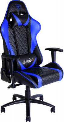 Кресло компьютерное игровое Thunder X3 TGC15 сине-черный TGC15-BB