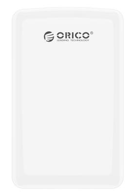 Внешний контейнер для HDD 2.5" SATA Orico 2579S3-WH USB3.0 белый