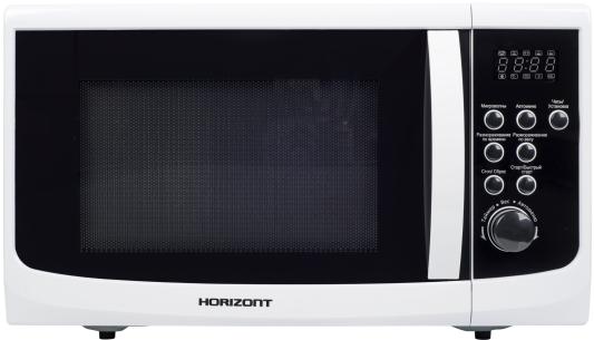 СВЧ Horizont 23MW800-1379CAW 1000 Вт белый чёрный