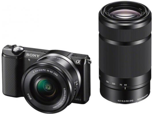 Фотоаппарат Sony Alpha A5000YB 20.1Mp черный